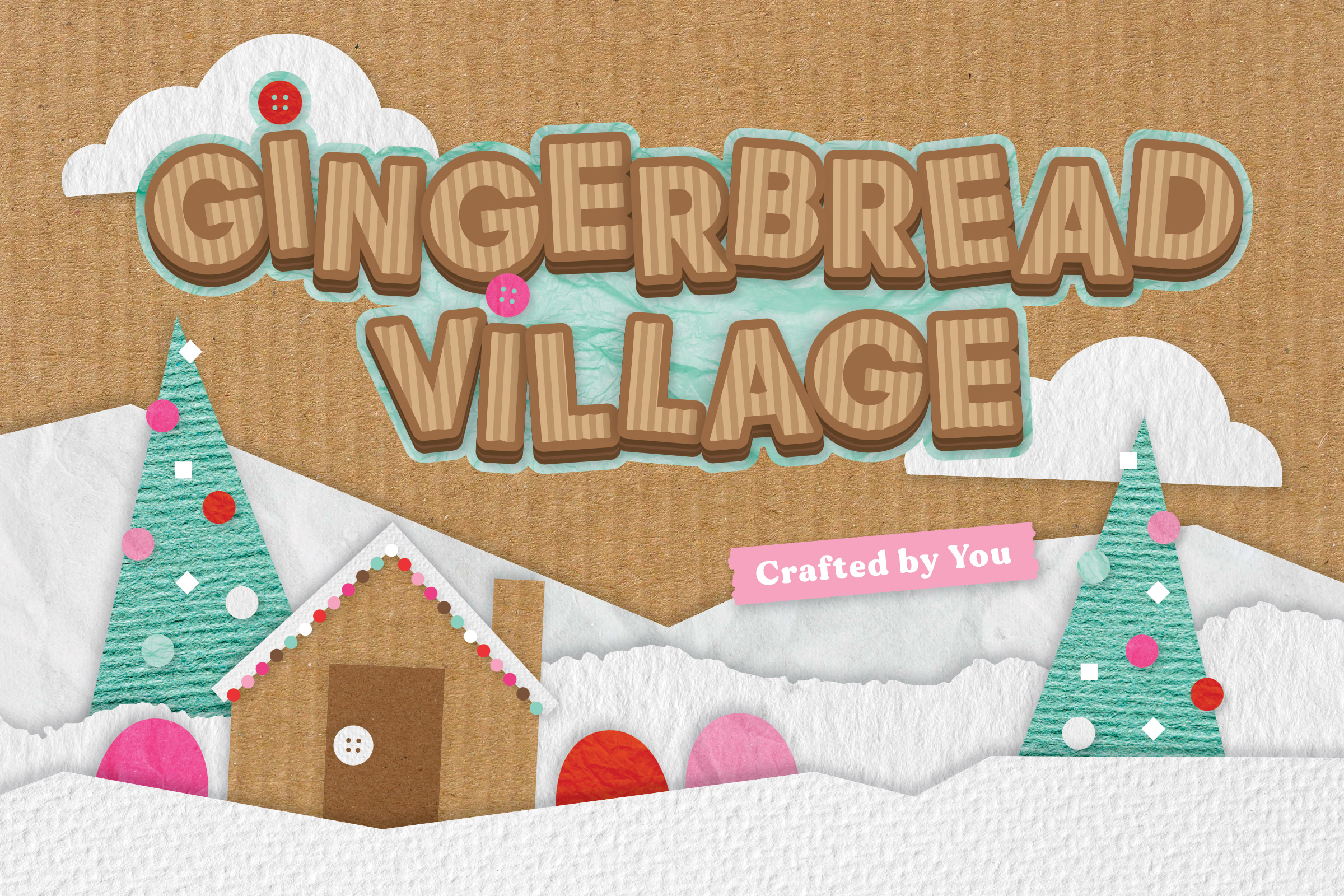 Gingerbread Village sign