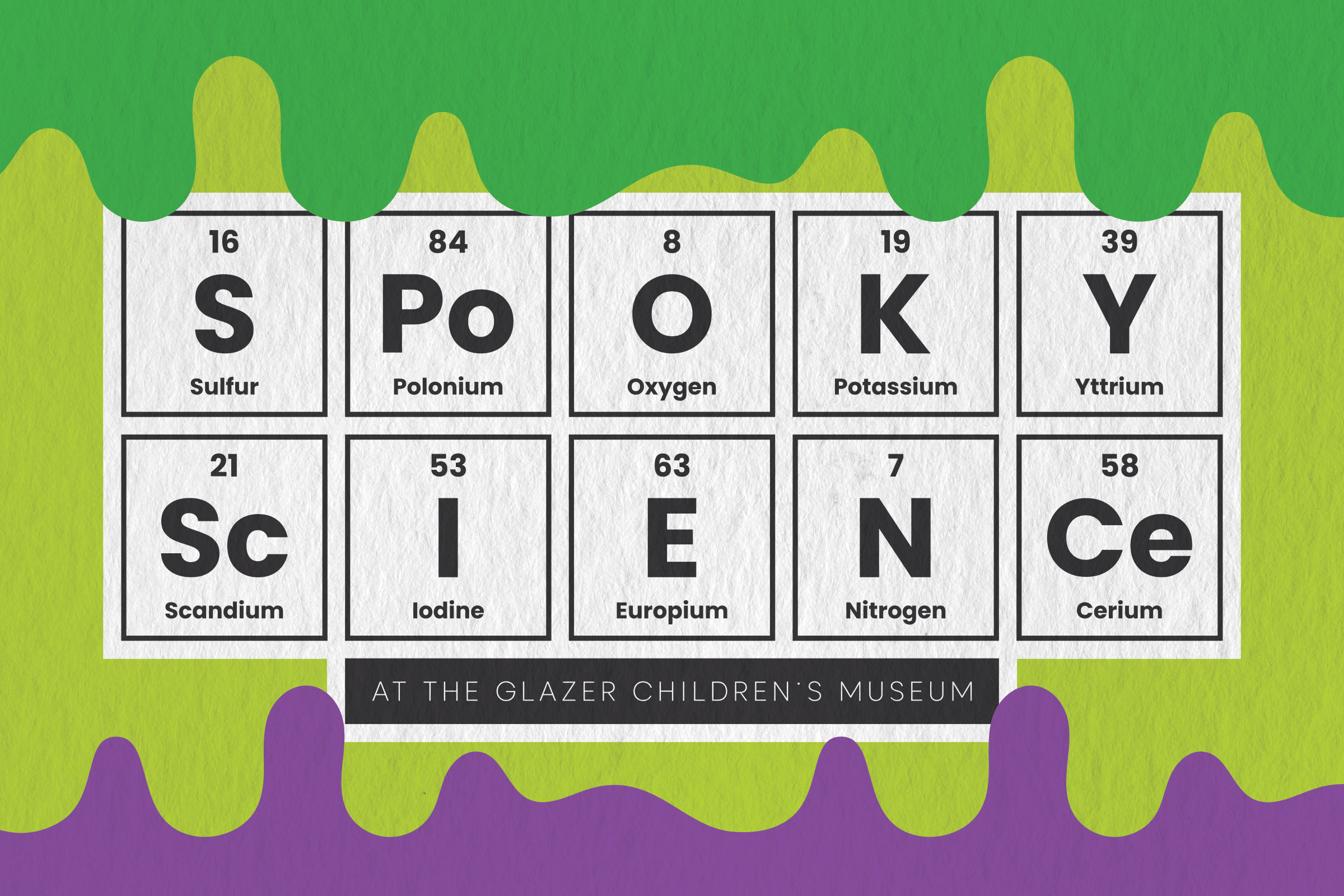 Table of elements simplified