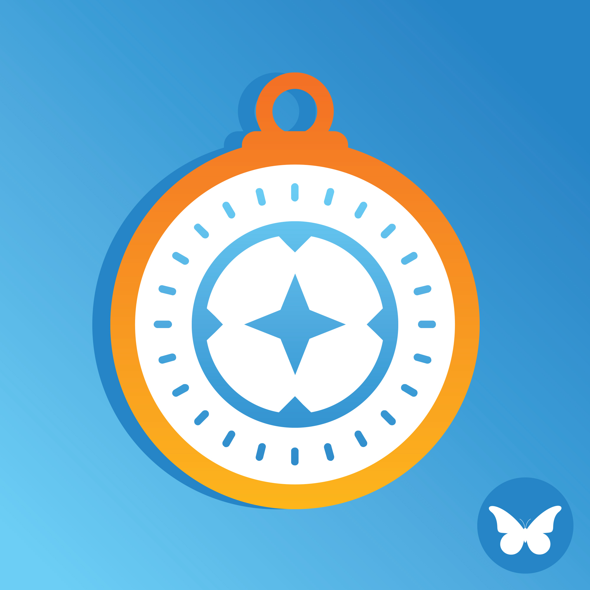 Homemade Compass Glazer Children's Museum